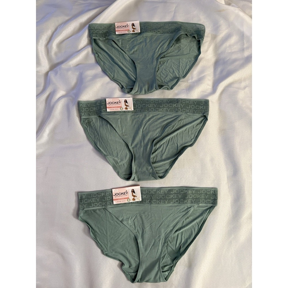NEW Jockey Generation Underwear Bikini Soft Touch Jockey Bikini 3 Pair XXLARGE